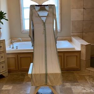 Size S Calypso barely used linen long dress